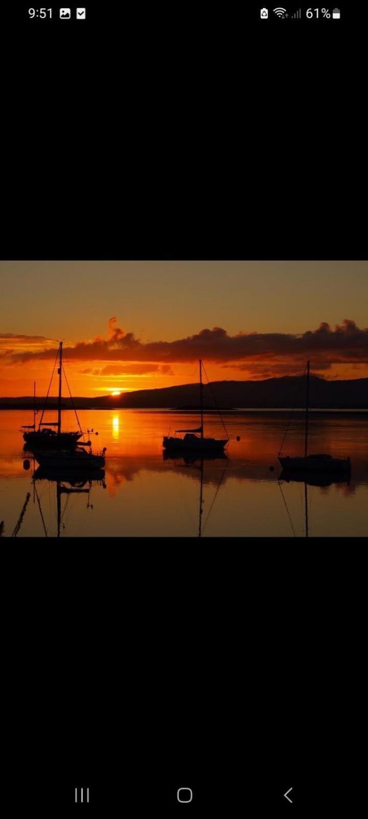 Panoramic Harbour View Apartment Oban Buitenkant foto